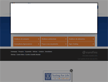 Tablet Screenshot of eurofins.pt