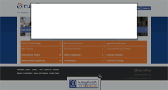 Desktop Screenshot of eurofins.com