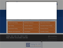 Tablet Screenshot of eurofins.com